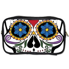 Cranium Sugar Skull Toiletries Bags by StarvingArtisan