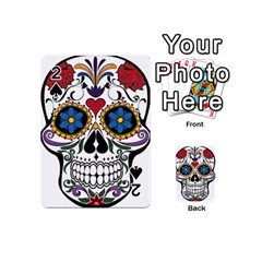 Cranium Sugar Skull Playing Cards 54 (mini)  by StarvingArtisan