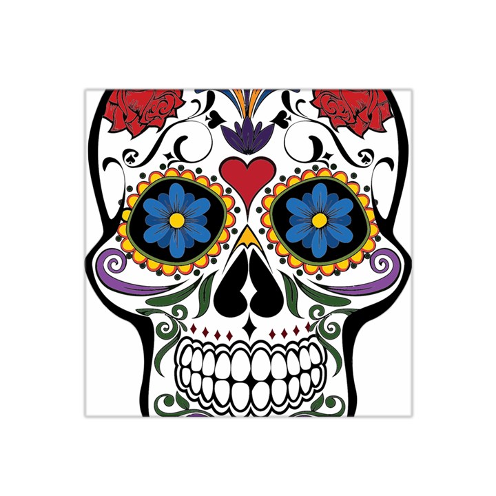 Cranium Sugar Skull Satin Bandana Scarf