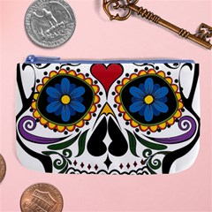 Cranium Sugar Skull Large Coin Purse by StarvingArtisan