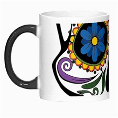 Cranium Sugar Skull Morph Mugs by StarvingArtisan