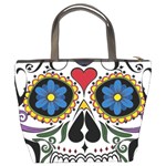 Cranium Sugar Skull Bucket Bags Back