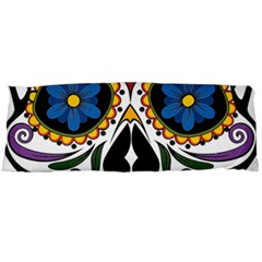 Cranium Sugar Skull Body Pillow Case (dakimakura) by StarvingArtisan