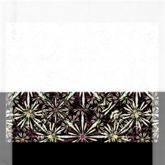 Dark Tropical Pattern Rectangular Jigsaw Puzzl by dflcprints