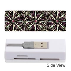 Dark Tropical Pattern Memory Card Reader (stick)  by dflcprints