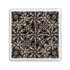 Dark Tropical Pattern Memory Card Reader (square)  by dflcprints