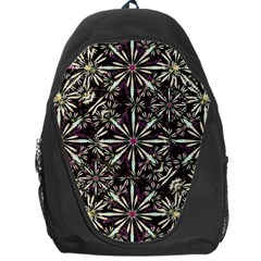 Dark Tropical Pattern Backpack Bag by dflcprints