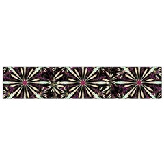 Dark Tropical Pattern Small Flano Scarf by dflcprints