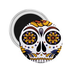 Sugar Skull 2 25  Magnets by StarvingArtisan