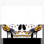 Sugar Skull Rectangular Jigsaw Puzzl Front