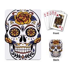 Sugar Skull Playing Card by StarvingArtisan