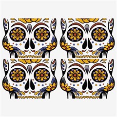 Sugar Skull Belt Buckles by StarvingArtisan