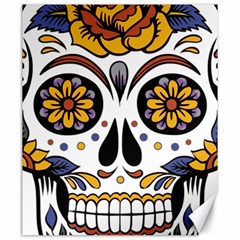 Sugar Skull Canvas 20  X 24   by StarvingArtisan