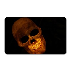 Laughing Skull Magnet (rectangular) by StarvingArtisan