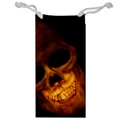 Laughing Skull Jewelry Bag by StarvingArtisan