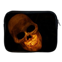 Laughing Skull Apple Ipad 2/3/4 Zipper Cases by StarvingArtisan