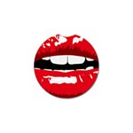 Sexy Lips Golf Ball Marker (4 pack) Front