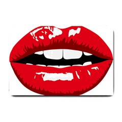 Sexy Lips Small Doormat  by StarvingArtisan