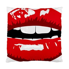 Sexy Lips Standard Cushion Case (one Side) by StarvingArtisan