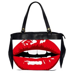 Sexy Lips Office Handbags (2 Sides)  by StarvingArtisan