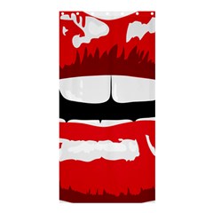 Sexy Lips Shower Curtain 36  X 72  (stall)  by StarvingArtisan