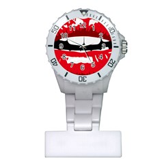 Sexy Lips Plastic Nurses Watch by StarvingArtisan