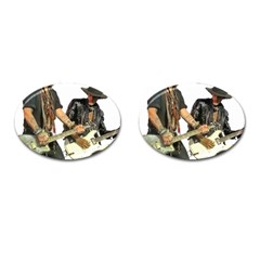 Rnr Cufflinks (oval) by StarvingArtisan