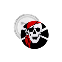 Pirate Skull 1 75  Buttons by StarvingArtisan