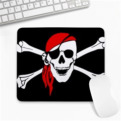 Pirate Skull Large Mousepads by StarvingArtisan