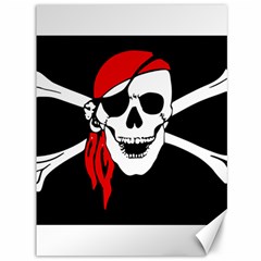 Pirate Skull Canvas 36  X 48   by StarvingArtisan