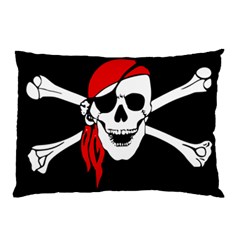 Pirate Skull Pillow Case by StarvingArtisan