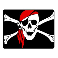 Pirate Skull Fleece Blanket (small) by StarvingArtisan