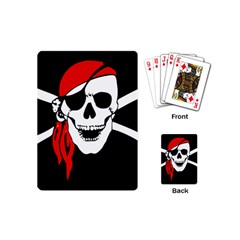 Pirate Skull Playing Cards (mini)  by StarvingArtisan