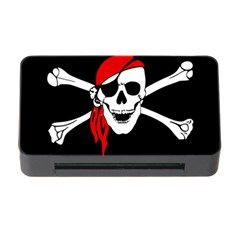 Pirate Skull Memory Card Reader With Cf by StarvingArtisan