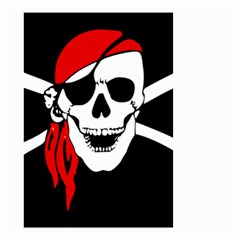 Pirate Skull Small Garden Flag (two Sides) by StarvingArtisan