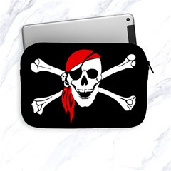 Pirate Skull Apple Ipad Mini Zipper Cases by StarvingArtisan