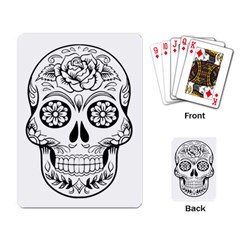 Sugar Skull Playing Card by StarvingArtisan