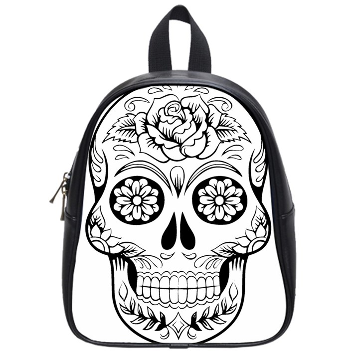 Sugar Skull School Bag (Small)