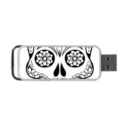 Sugar Skull Portable Usb Flash (one Side) by StarvingArtisan