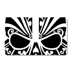 Tribal Sugar Skull Magnet (rectangular) by StarvingArtisan