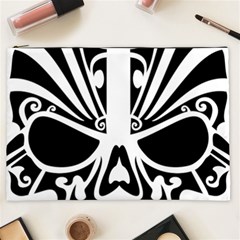 Tribal Sugar Skull Cosmetic Bag (xxl) 