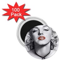 Blonde Bombshell 1 75  Magnets (100 Pack) 