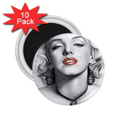 Blonde Bombshell 2 25  Magnets (10 Pack) 