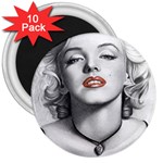 Blonde Bombshell 3  Magnets (10 pack)  Front