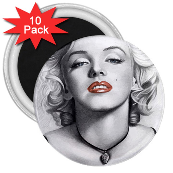 Blonde Bombshell 3  Magnets (10 pack) 