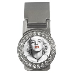 Blonde Bombshell Money Clips (cz)  by StarvingArtisan