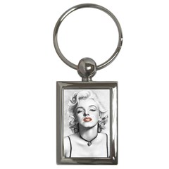 Blonde Bombshell Key Chains (rectangle)  by StarvingArtisan