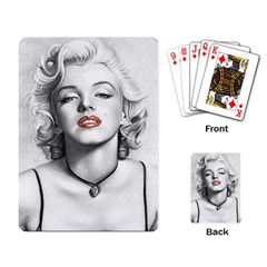 Blonde Bombshell Playing Card by StarvingArtisan