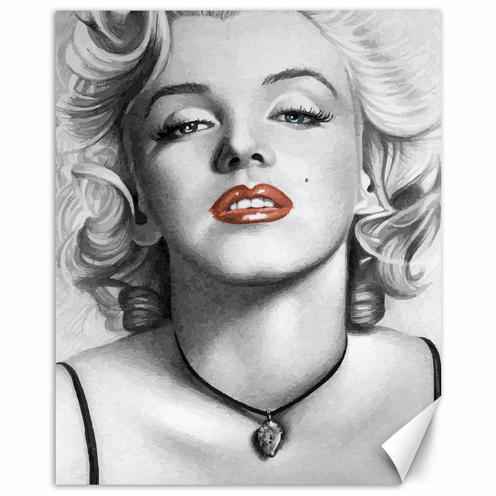 Blonde Bombshell Canvas 11  x 14  