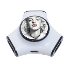 Blonde Bombshell 3-port Usb Hub by StarvingArtisan